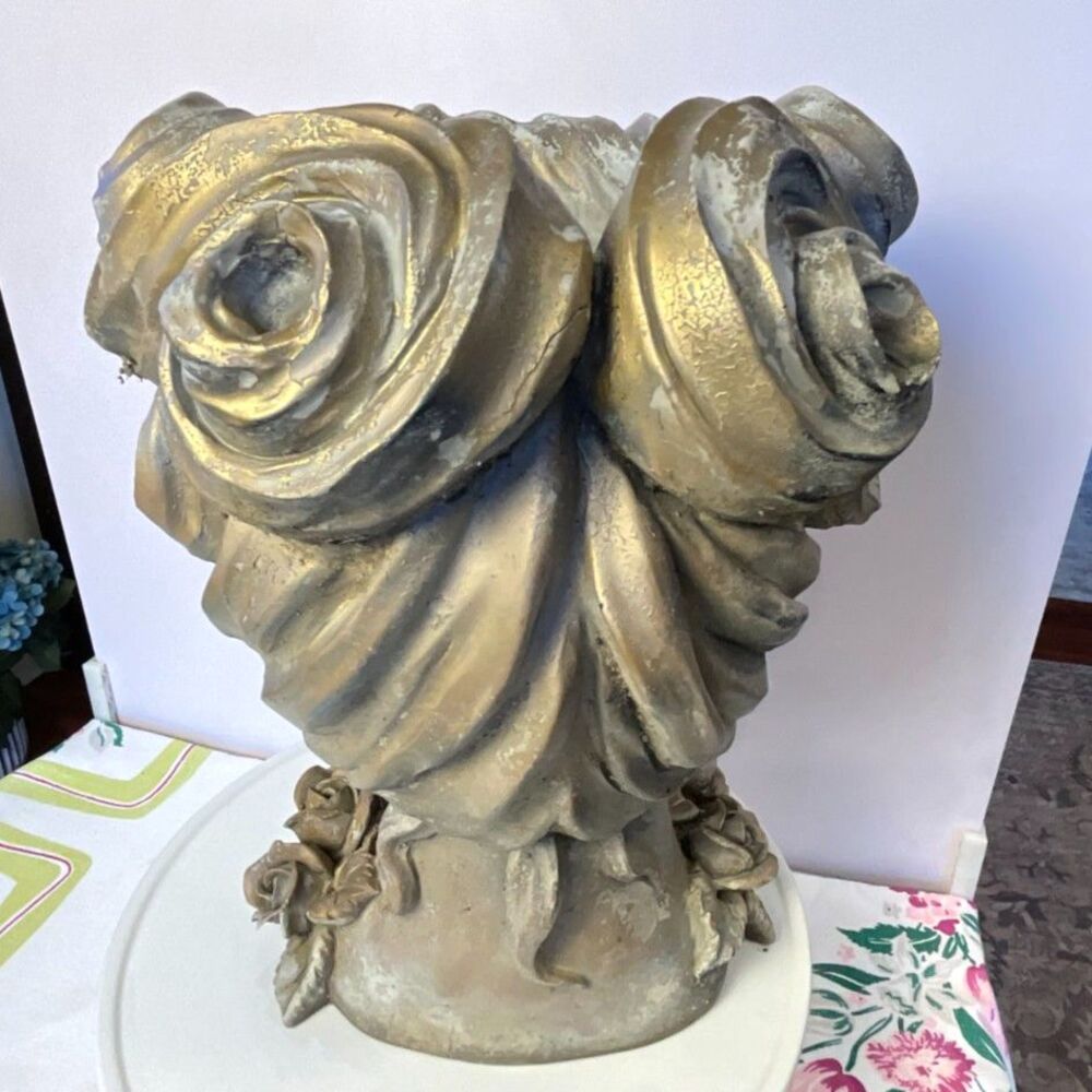Greek Goddess resin planter woman's head planter stunning must see - Picture 6 of 9